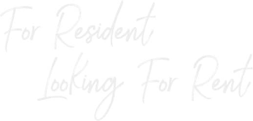 For Resident Looking For Rent